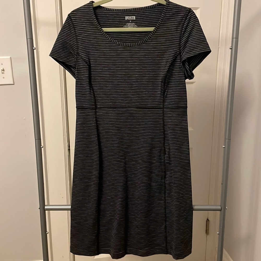 Perfect condition dark gray long sleeve dress